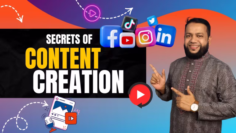 Content Creation Mastery – YouTube, Facebook & TikTok